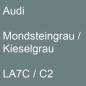 Preview: Audi, Mondsteingrau / Kieselgrau, LA7C / C2.